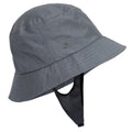 Dark Grey - Side - Trespass Unisex Adult Surfnapper Bucket Hat