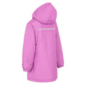 Deep Pink - Back - Trespass Childrens-Kids Better TP50 Waterproof Jacket