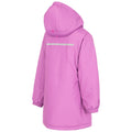 Deep Pink - Side - Trespass Childrens-Kids Better TP50 Waterproof Jacket