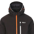 Black - Side - Trespass Mens Franklin DLX Ski Jacket