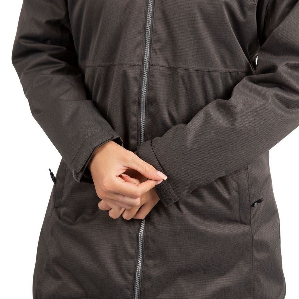 Dark Grey Marl - Lifestyle - Trespass Womens-Ladies Wintry TP75 Waterproof Jacket