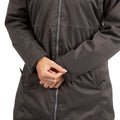 Dark Grey Marl - Lifestyle - Trespass Womens-Ladies Wintry TP75 Waterproof Jacket