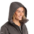 Dark Grey Marl - Pack Shot - Trespass Womens-Ladies Wintry Padded Jacket