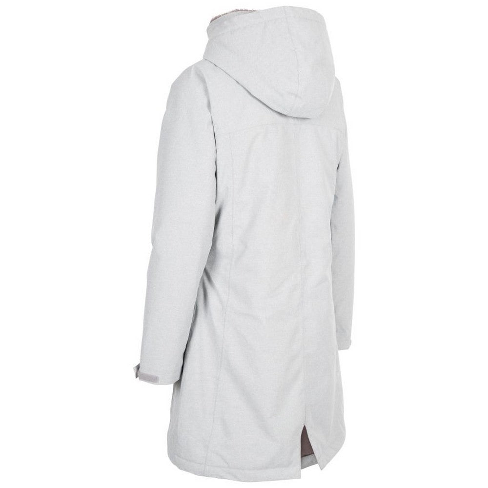 Grey Marl - Back - Trespass Womens-Ladies Wintry TP75 Waterproof Jacket