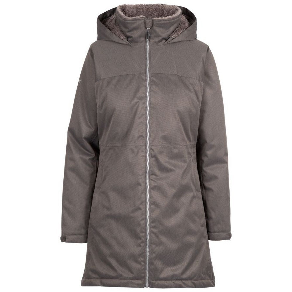 Dark Grey Marl - Front - Trespass Womens-Ladies Wintry TP75 Waterproof Jacket
