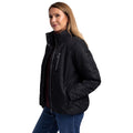 Black - Side - Trespass Womens-Ladies Recap Waterproof Jacket