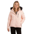 Light Rose - Lifestyle - Trespass Womens-Ladies Recap Waterproof Jacket