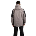 Grey Marl - Close up - Trespass Mens Resford Padded Jacket