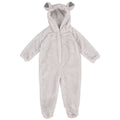 Pale Grey - Front - Trespass Baby Loveable Babysuit