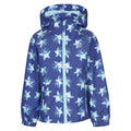 Dark Blue - Front - Trespass Girls Joyfull Flower Raincoat
