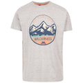 Grey Marl - Front - Trespass Mens Lagoon T-Shirt