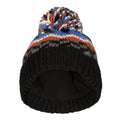Blue - Front - Trespass Childrens-Kids Twiglet Chunky Knit Fleece Lined Hat