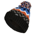 Blue - Lifestyle - Trespass Childrens-Kids Twiglet Chunky Knit Fleece Lined Hat