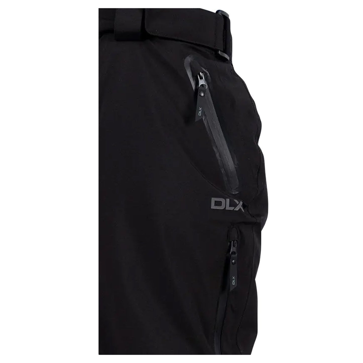 Black - Side - Trespass Kristoff Ski Trousers