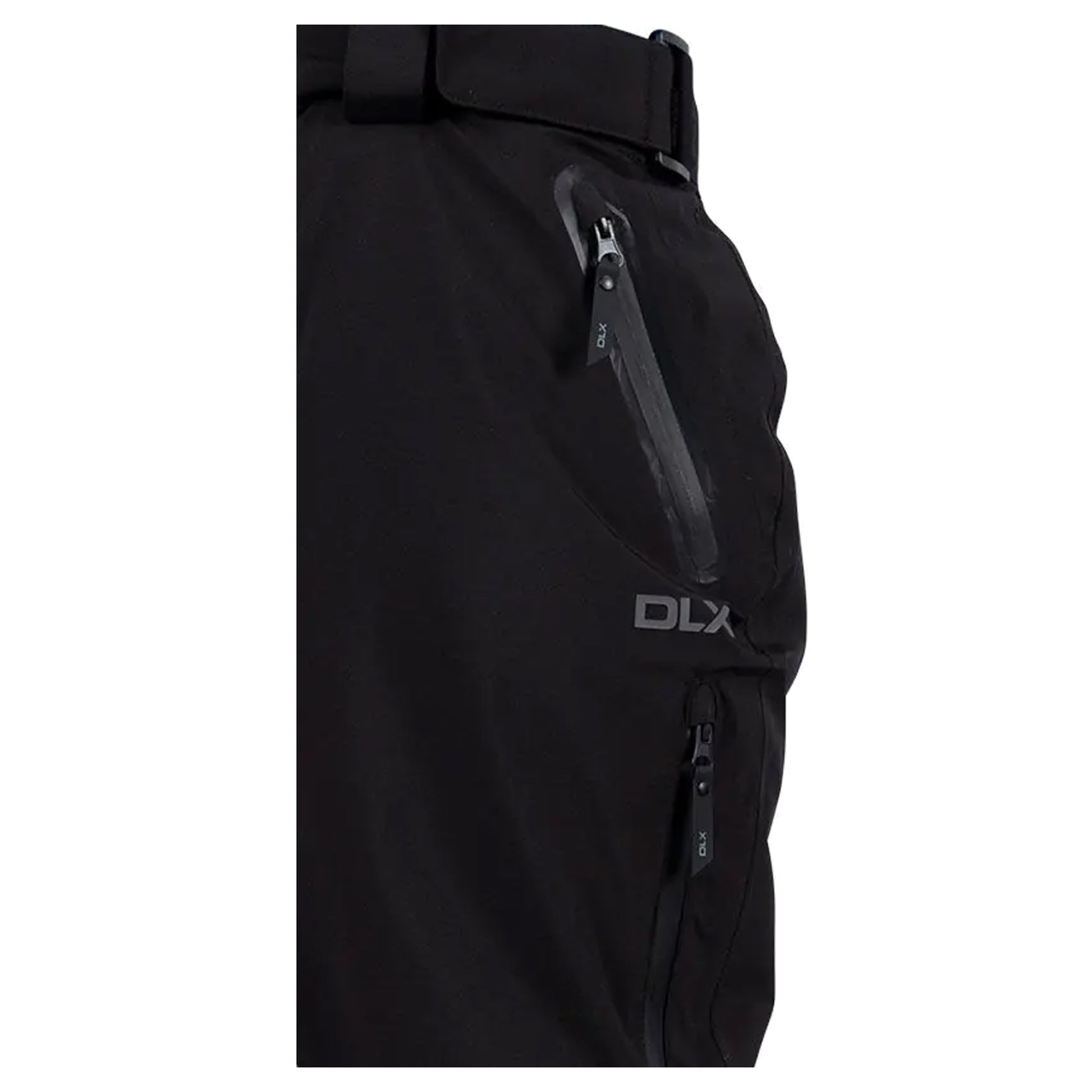 Black - Side - Trespass Kristoff Ski Trousers