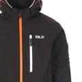 Black - Side - Trespass Mens Franklin DLX Ski Jacket