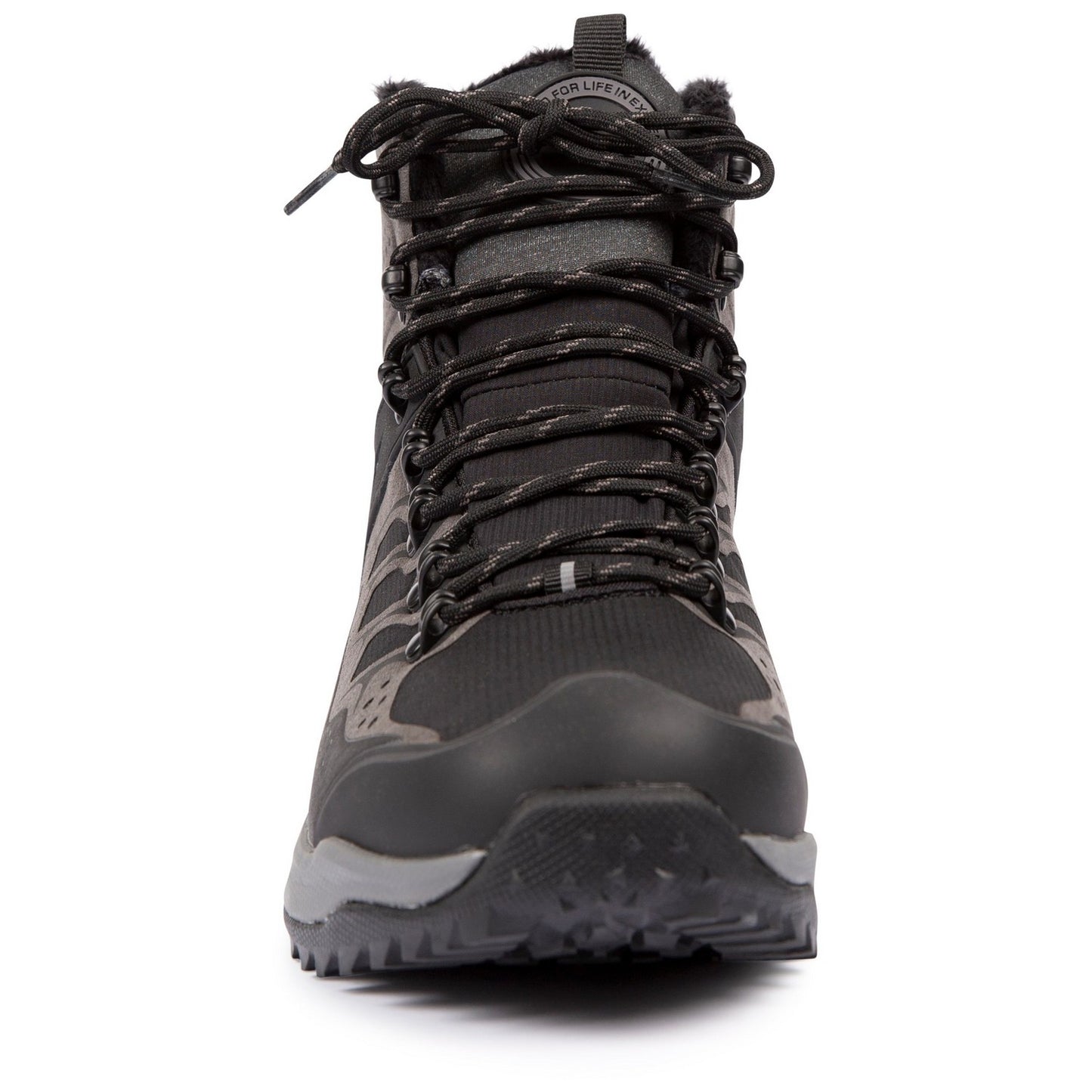 Black-Grey - Lifestyle - Trespass Mens Knox DLX Walking Boots