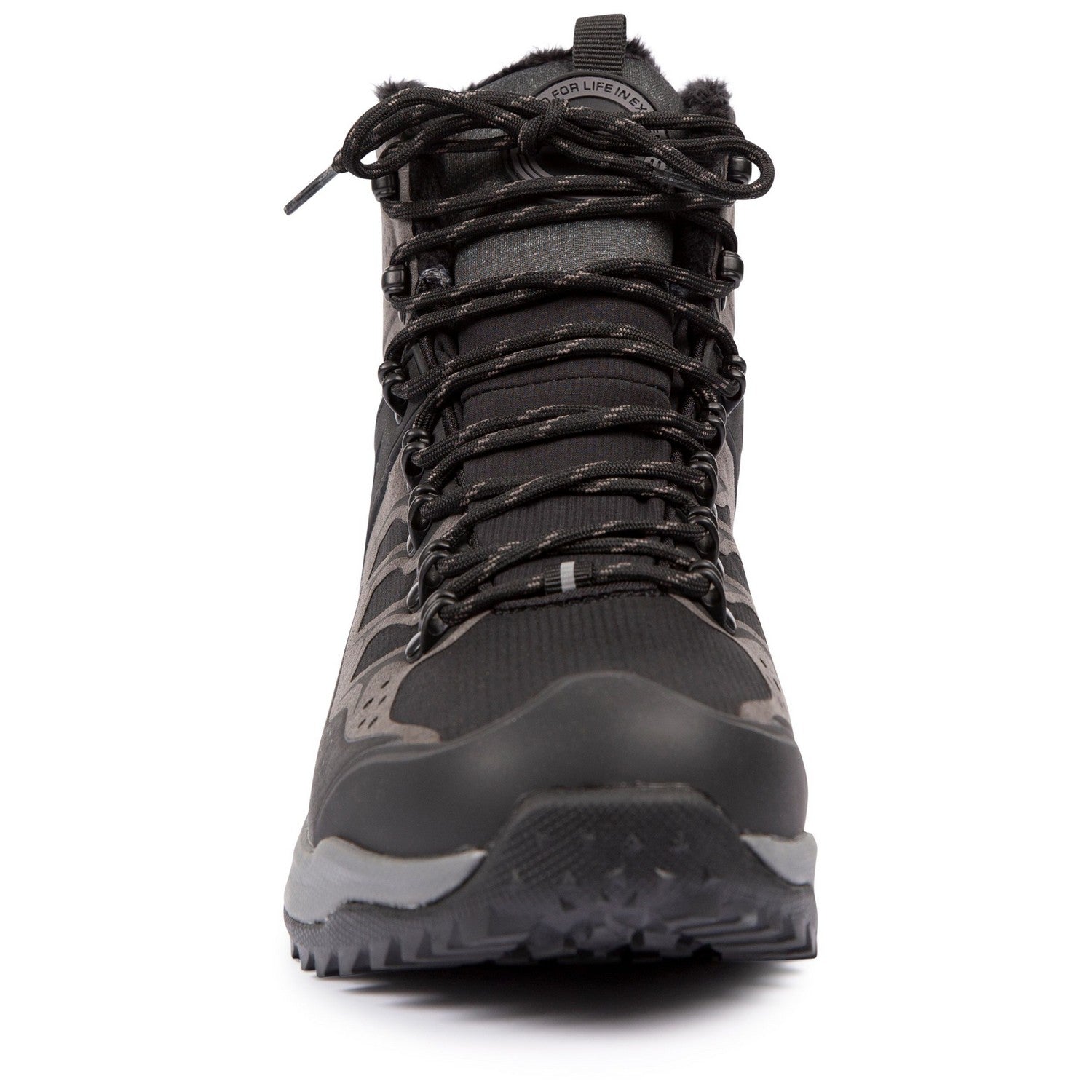 Black-Grey - Lifestyle - Trespass Mens Knox DLX Walking Boots