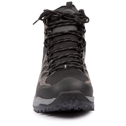 Black-Grey - Lifestyle - Trespass Mens Knox DLX Walking Boots