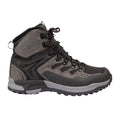 Black-Grey - Front - Trespass Mens Knox DLX Walking Boots