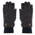 Dark Grey - Front - Trespass Childrens-Kids Tetra TP75 Winter Gloves
