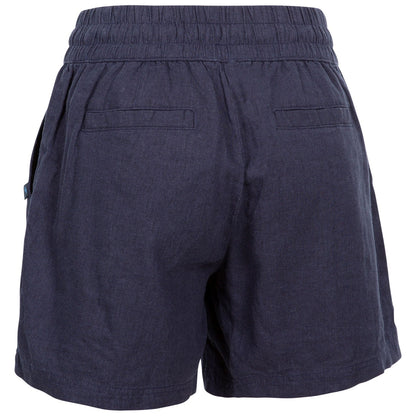 Navy - Back - Trespass Womens-Ladies Shareena Casual Shorts