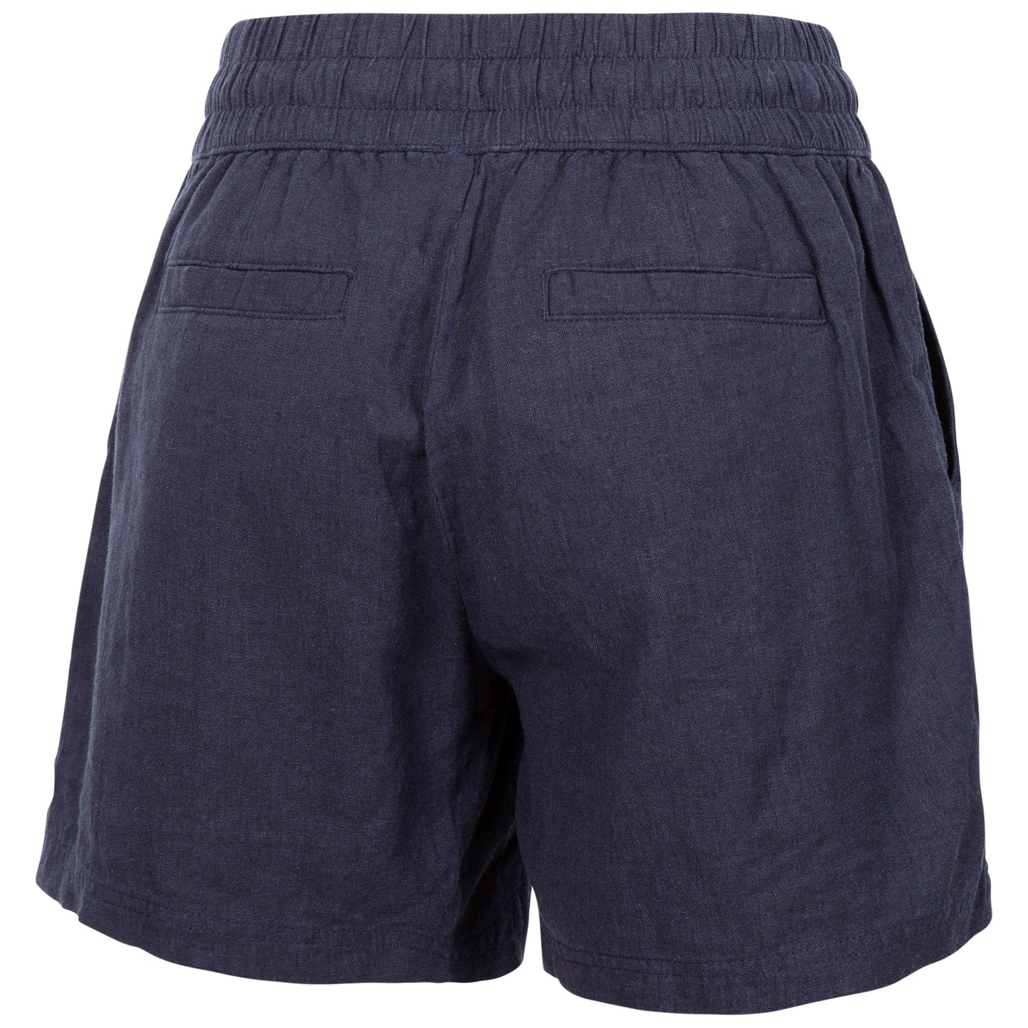 Navy - Side - Trespass Womens-Ladies Shareena Casual Shorts