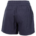 Navy - Side - Trespass Womens-Ladies Shareena Casual Shorts