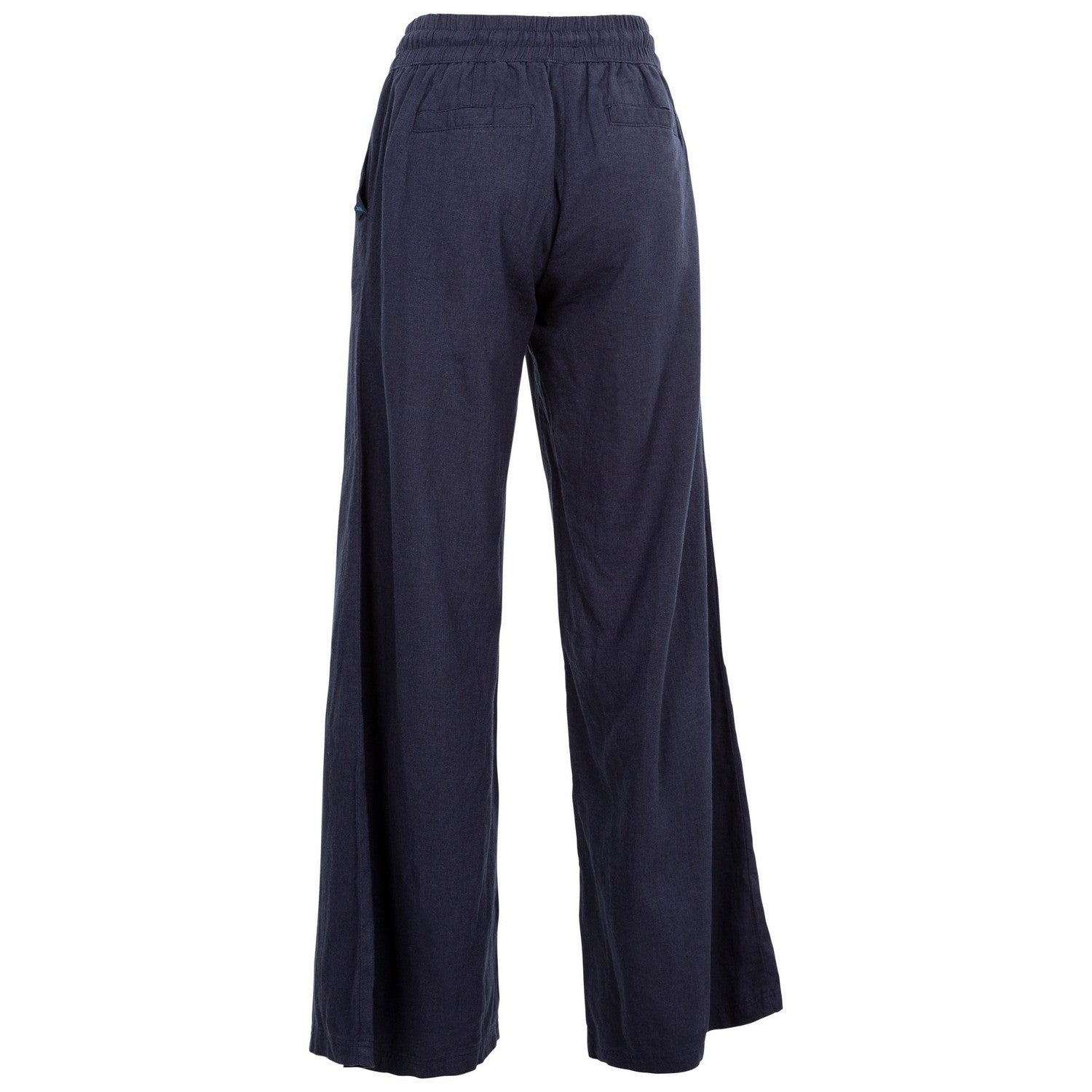 Navy - Back - Trespass Womens-Ladies Zinny Wide Leg Trousers