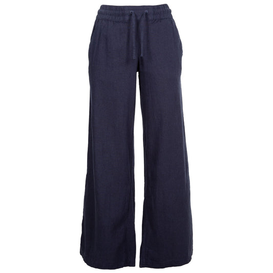 Navy - Front - Trespass Womens-Ladies Zinny Wide Leg Trousers