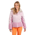 Lilac - Close up - Trespass Womens-Ladies Temptation Ski Jacket