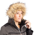 Black - Side - Trespass Womens-Ladies Temptation Ski Jacket