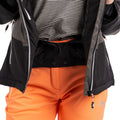 Black - Lifestyle - Trespass Womens-Ladies Temptation Ski Jacket