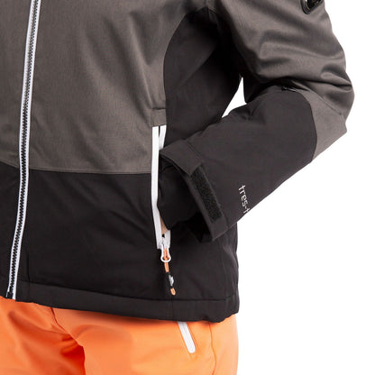 Black - Pack Shot - Trespass Womens-Ladies Temptation Ski Jacket