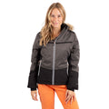 Black - Close up - Trespass Womens-Ladies Temptation Ski Jacket