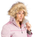 Lilac - Side - Trespass Womens-Ladies Temptation Ski Jacket