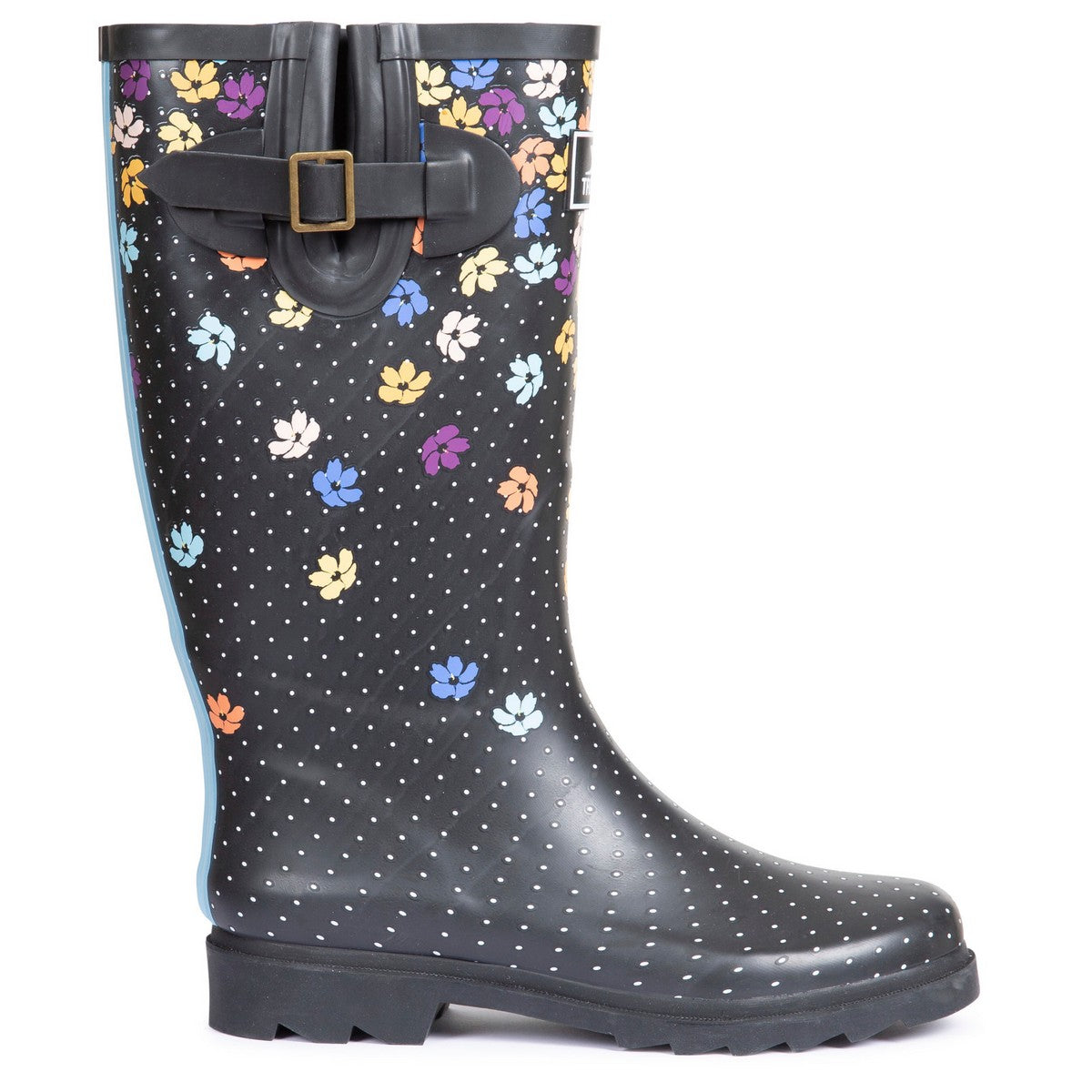 Black - Pack Shot - Trespass Womens-Ladies Samira Wellington Boots