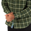 Green - Lifestyle - Trespass Mens Withnell Checked Cotton Shirt