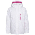 White - Front - Trespass Girls Chic TP75 Ski Jacket
