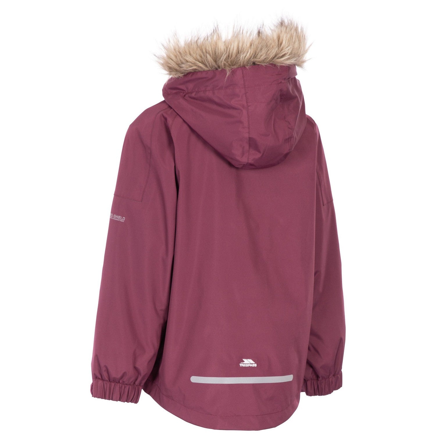Fig - Back - Trespass Childrens-Kids Outshine 3 in 1 TP50 Jacket