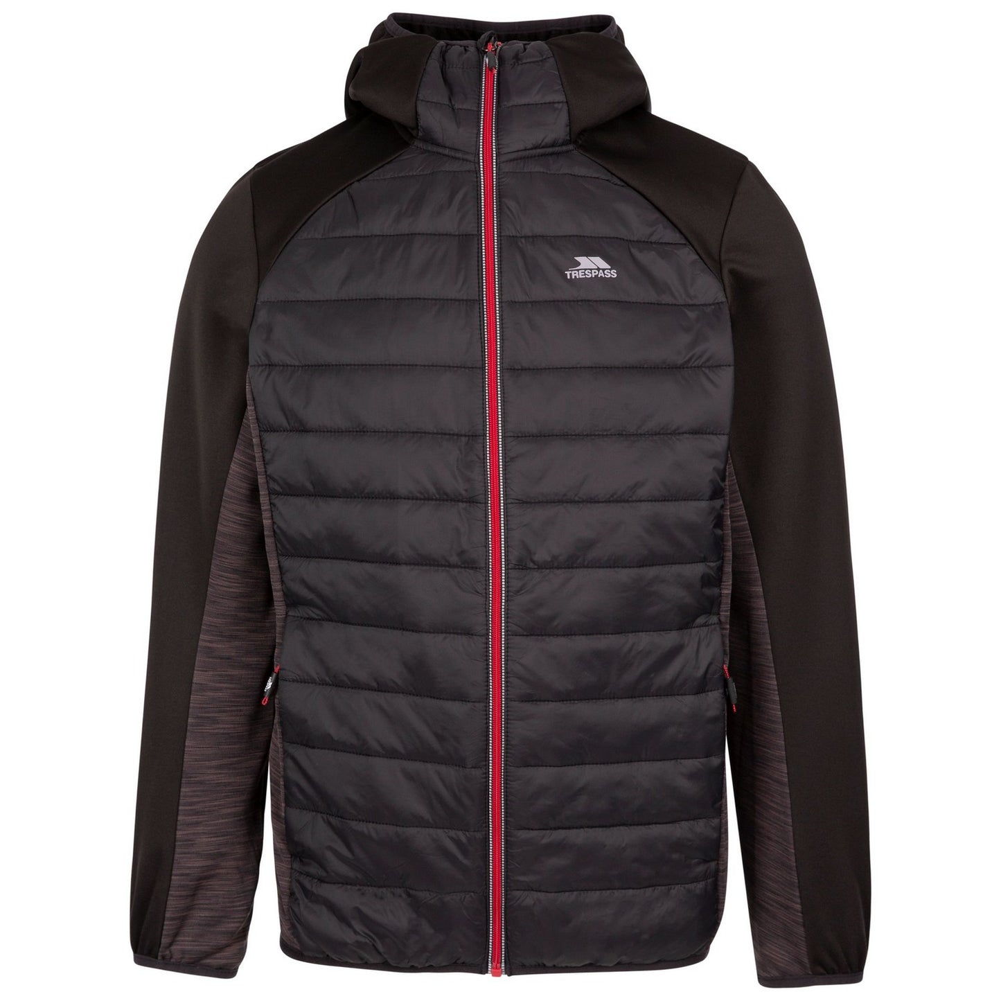 Black - Front - Trespass Mens Darwood TP50 Active Jacket