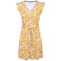 Honeybee - Front - Trespass Womens-Ladies Holly Ditsy Print Short-Sleeved Dress