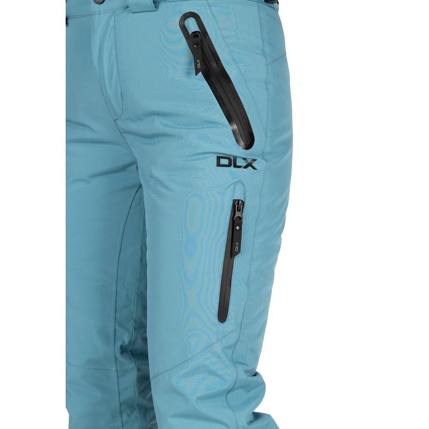 Storm Blue - Side - Trespass Womens-Ladies Marisol II DLX Waterproof Ski Trousers