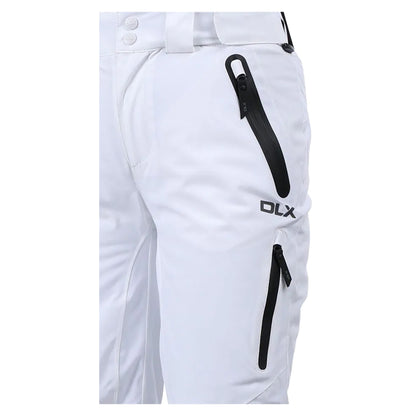 White - Lifestyle - Trespass Womens-Ladies Marisol II DLX Waterproof Ski Trousers