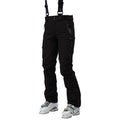 Black - Front - Trespass Womens-Ladies Marisol II DLX Waterproof Ski Trousers