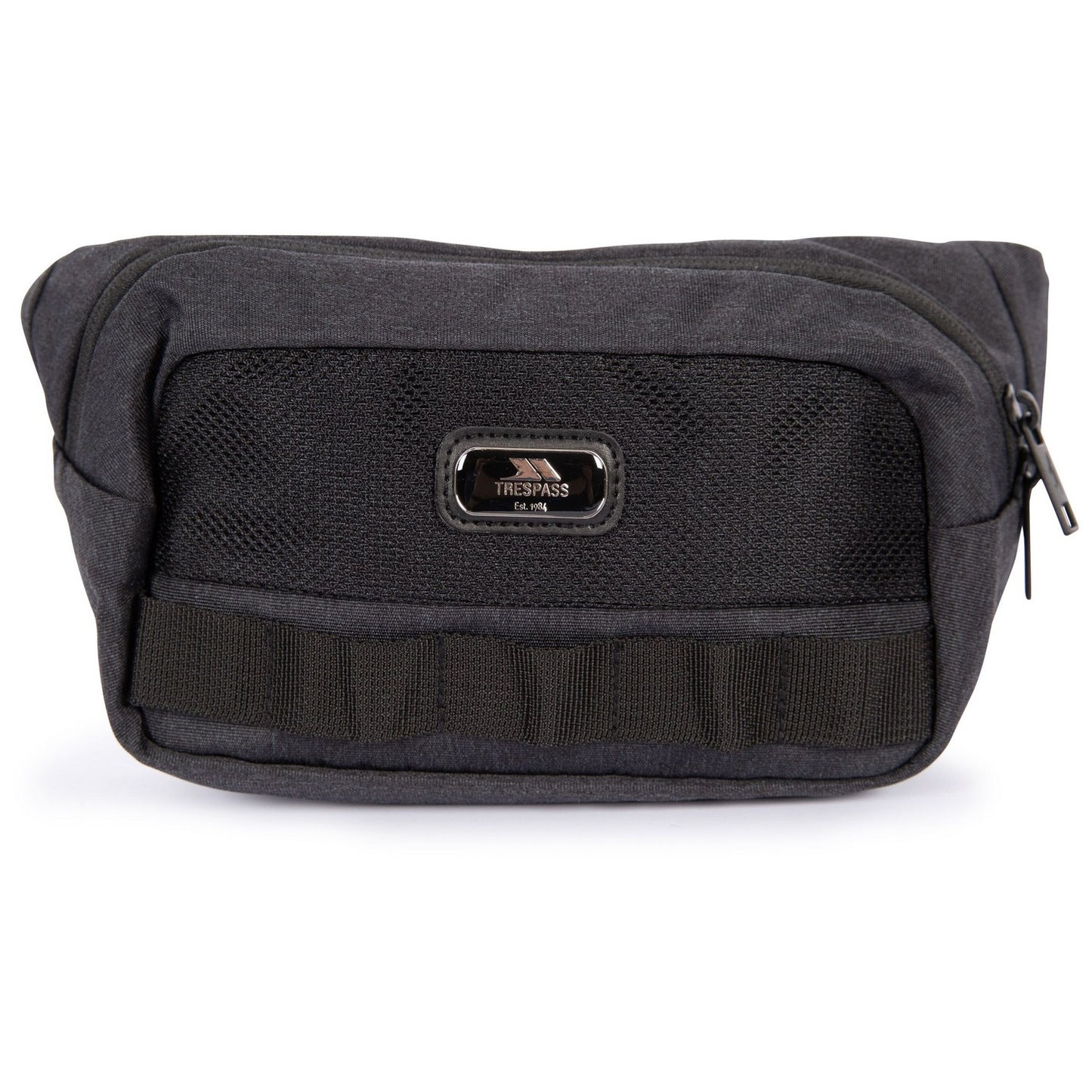 Dark Grey Marl - Front - Trespass Gargun Bum Bag