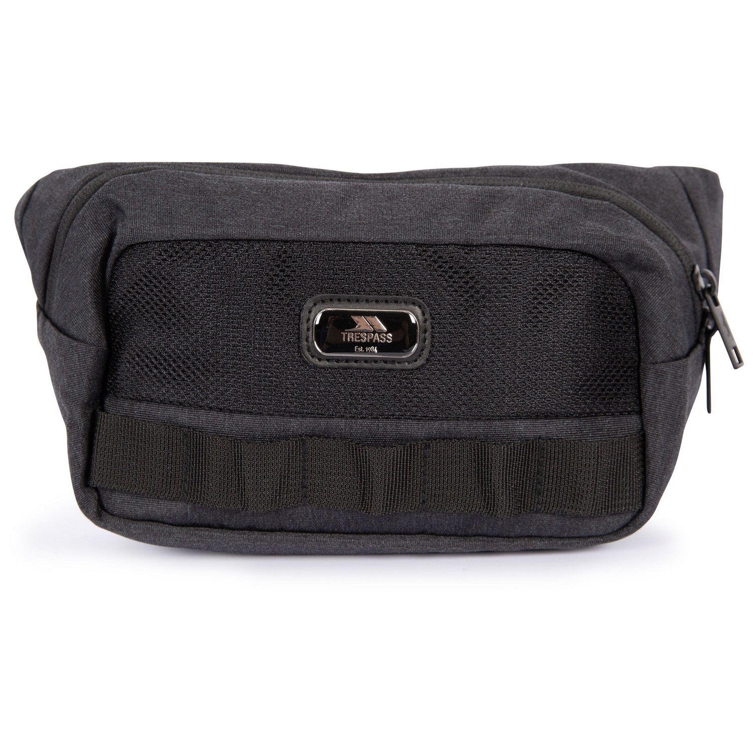 Dark Grey Marl - Front - Trespass Gargun Bum Bag