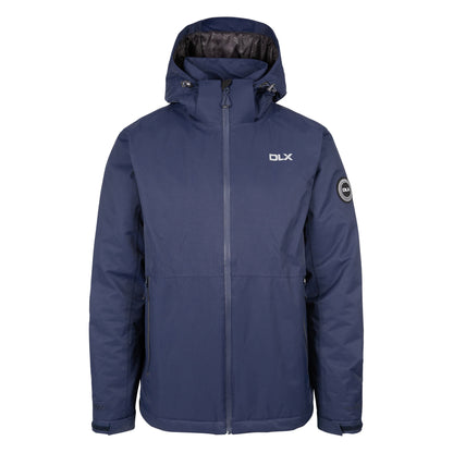 Navy - Front - Trespass Mens Penden DLX Waterproof Jacket