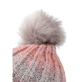 Rose Blush - Side - Trespass Womens-Ladies Pamela Knitted Beanie