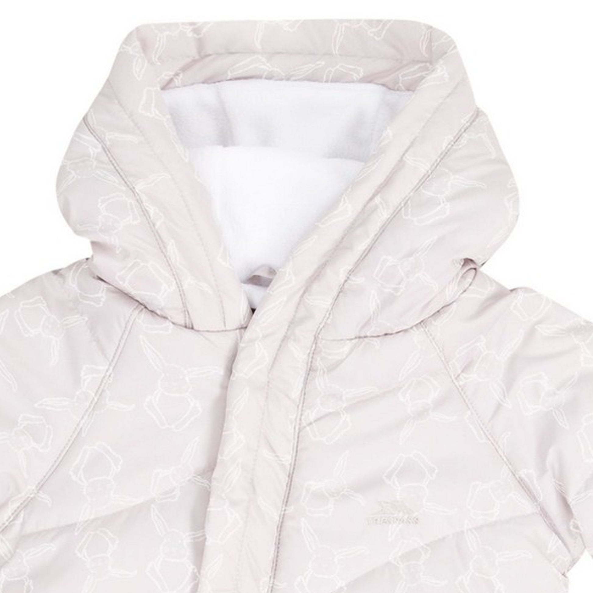 Pale Grey - Side - Trespass Baby Adorable Snowsuit